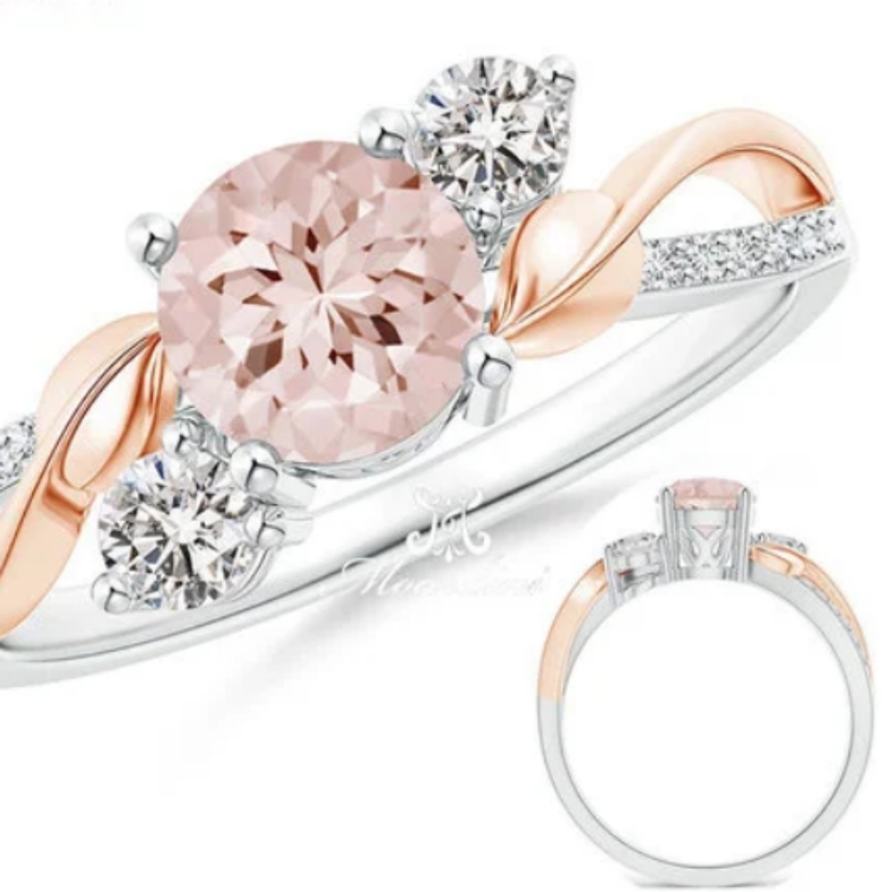 Pink Enchanted Engagement Ring